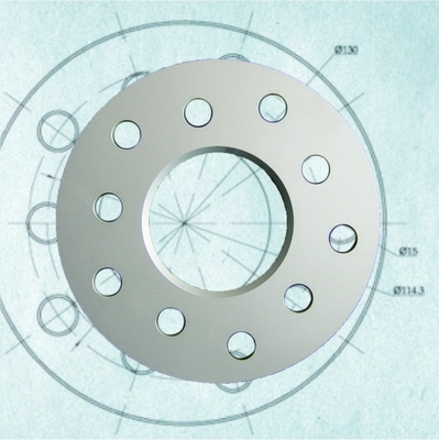 7mm ont forgé l'entretoise plate de roue de billette en aluminium pour le caïman Cayenne Panamera de Porsche 911 Boxster