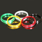 Les anneaux centraux de moyeu de roue d'Aliuminum OD74.1 ID72.6 avec anodisent des revêtements
